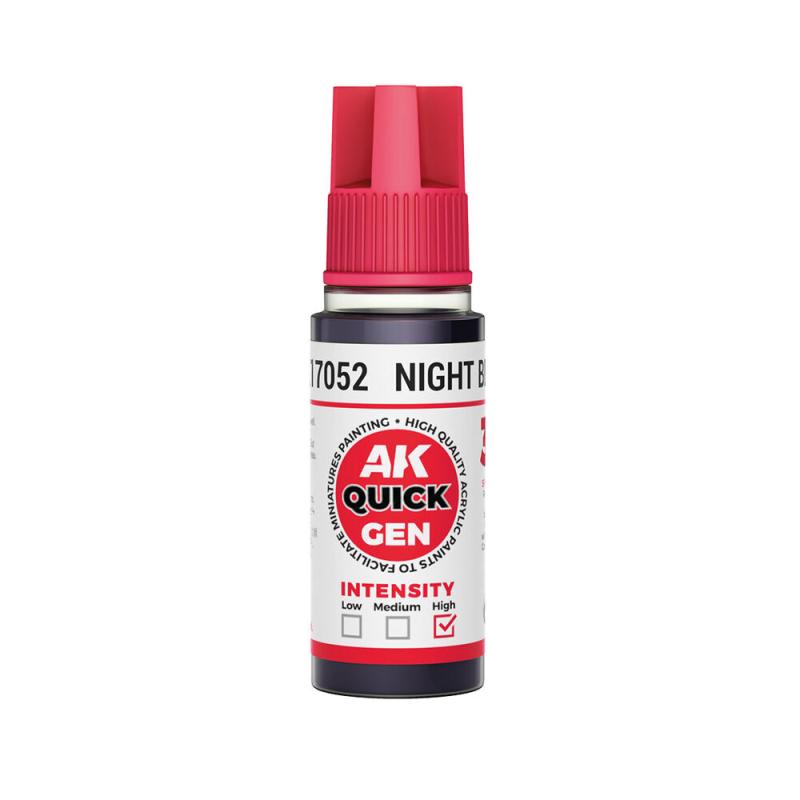 8435568349667 - NIGHT BLACK 18 ml - QUICK GEN