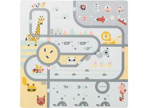 8435574348289 - Beeloom - Baby- und Kinderspielmatte Heimdekoration quadratische Form mehrfarbiges Puzzle-Design EVA-Schaum empfohlenes Alter 18 Monate rutschfest