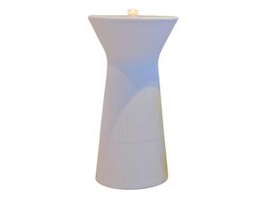8435578502458 - Newgarden LED-Akku-Stehtisch Capri RGBW 110 cm hoch weiß