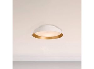 8435579826652 - LED-Außendeckenleuchte Boop! Ø37cm weiß gold