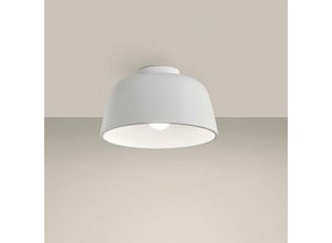 8435629724105 - Leds-c4 - leds C4 Miso mm285mm Zylindrisches Semi Flush Light Small White E27