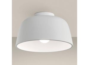 8435629724112 - Leds-c4 - LEDs C4 Miso 433mm Zylindrisches Semi Flush Light Large Weiß E27