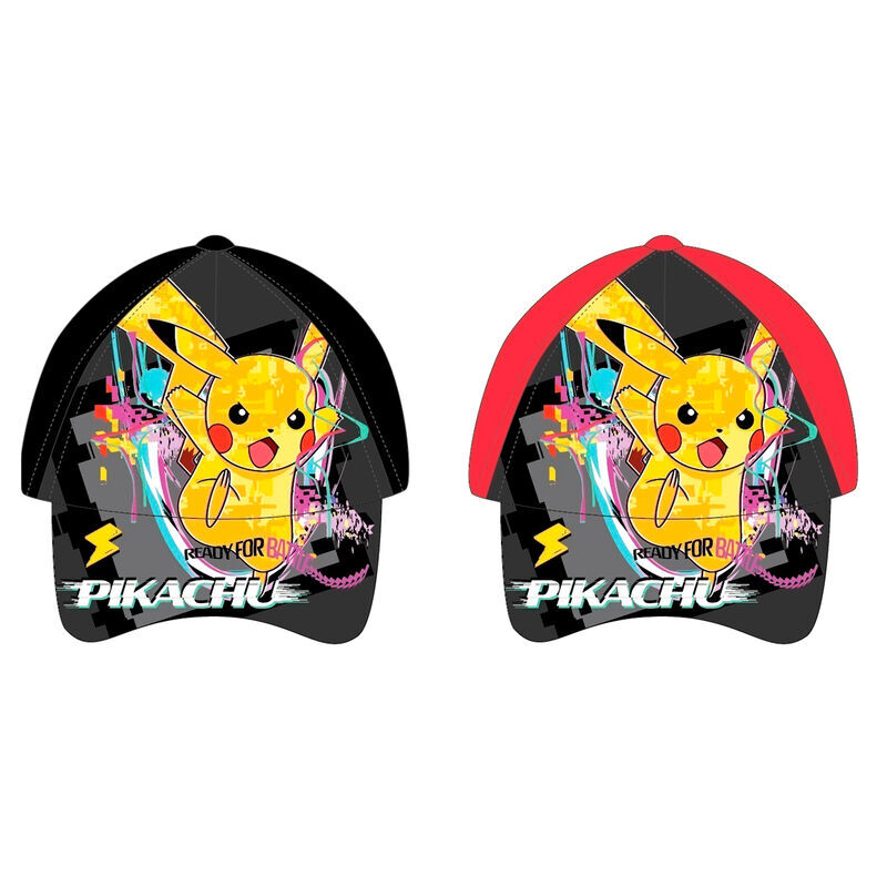 8435631309253 - Kinder-Baseball Kappe Pokémon Pikachu (x2)