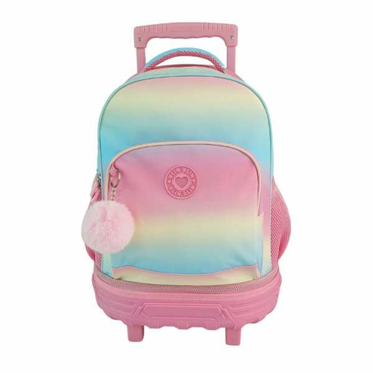 8435632407590 - Schulrucksack mit Rädern Blin Blin Gradient Pink 8435632407590 - Schulrucksack mit Rädern Blin Blin Gradient Pink