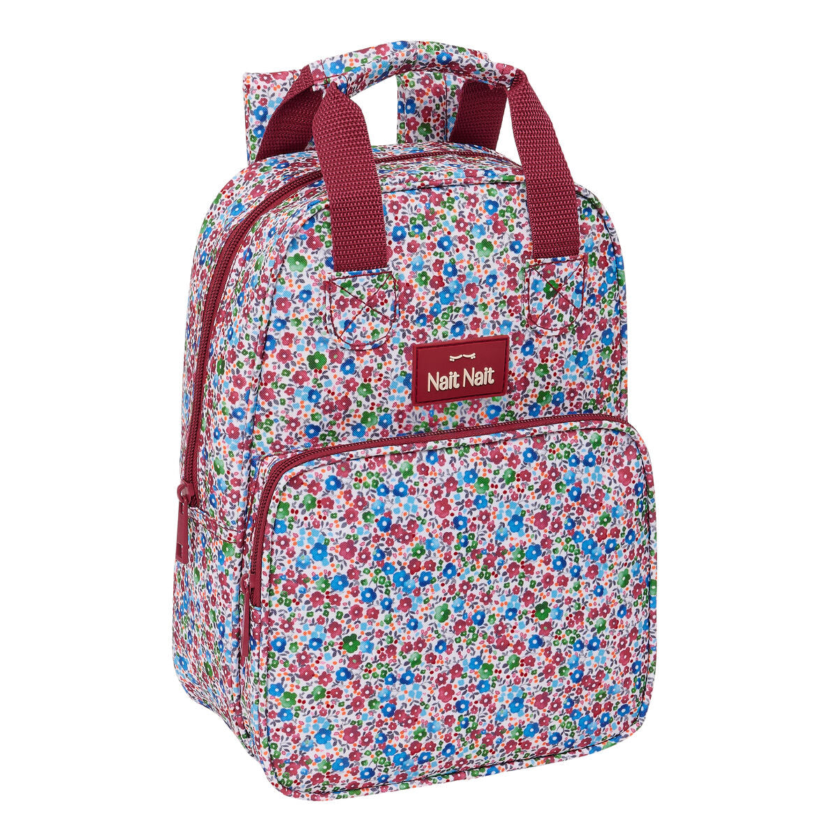 8435652234602 - Schulrucksack Flores coimbra burdeos Burgunderrot 20 x 28 x 8 cm 8435652234602 - Schulrucksack Flores coimbra burdeos Burgunderrot 20 x 28 x 8 cm