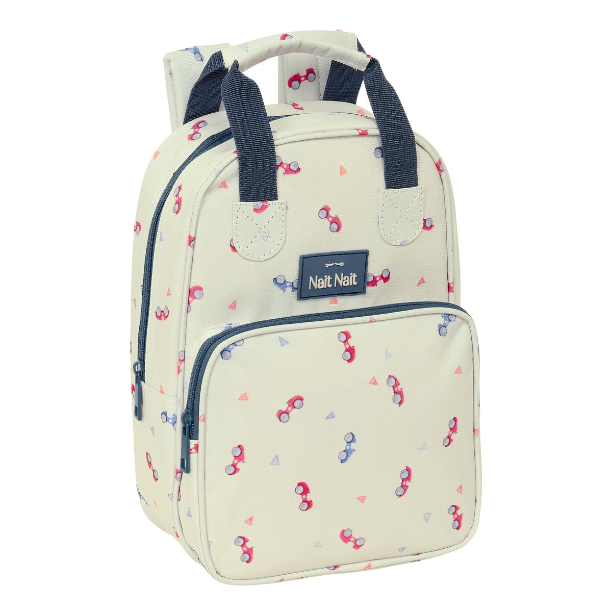 8435652234817 - Schulrucksack Coches Beige 20 x 28 x 8 cm 8435652234817 - Schulrucksack Coches Beige 20 x 28 x 8 cm