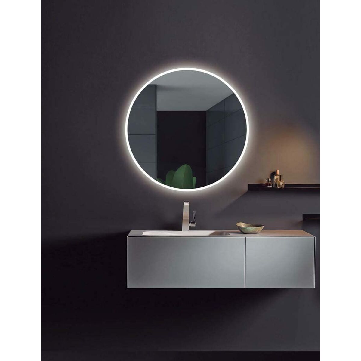 8435668014915 - Badezimmerspiegel mit LED-Licht LOND004-80 Spiegel 8435668014915 - Badezimmerspiegel mit LED-Licht LOND004-80 Spiegel