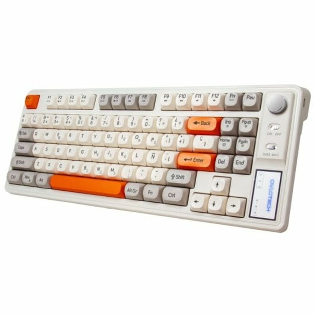 8435674730564 - Tastatur Orange Qwerty Spanisch