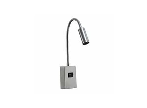 8435684302171 - Fabrilamp - Wenden Sie 3 w 4000 k Chrome Hood mit usb und Interrupt an 285lm 43x6x4 cm gelenkig und verstellbar