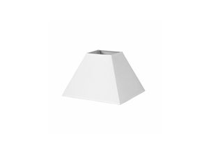 8435684305356 - Fabrilamp - Lampenschirm Piramide Mezzo E27 Weiß 40dx18dx28h Popeline