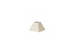 8435684305387 - Fabrilamp - Lampenschirm Piramide Mezzo E27 beige 35dx15dx25h Popelin-Stoff