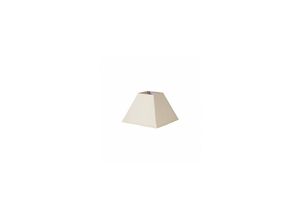 8435684305400 - Fabrilamp - Lampenschirm Piramide Mezzo E27 beige 30dx13dx22h Popelin-Stoff