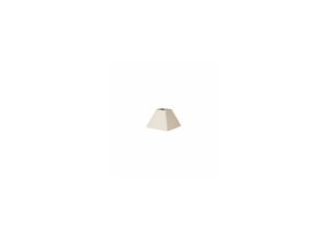 8435684305462 - Fabrilamp - Lampenschirm Piramide Mezzo E27 beige 17dx8dx13h Popelin-Stoff