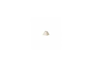 8435684305509 - Fabrilamp - Lampenschirm Piramide Mezzo Pinza beige 12dx7dx10h Popelin-Stoff