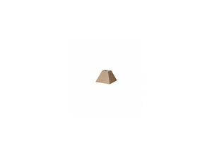 8435684305585 - Piramide Divos Lampenschirm E27 Braun 15dx8dx11h Saco-Jute