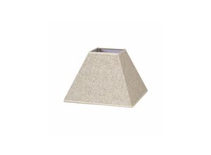 8435684305622 - Fabrilamp - Lampenschirm Piramide Tenorio E27 Leinen beige 40dx18dx28h