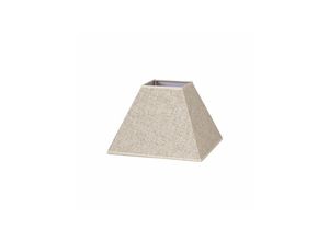 8435684305646 - Fabrilamp - Lampenschirm Piramide Tenorio E27 Leinen beige 35dx15dx25h