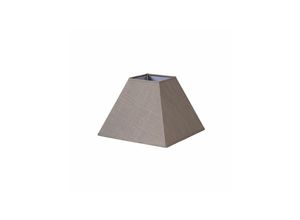 8435684305653 - Fabrilamp - Lampenschirm Pyramide Tenorio E27 Graues Leinen 35dx15dx25h