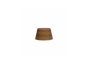 8435684310664 - Fabrilamp - Lampenschirm Salma E27 Dunkles Holz 20dx15dx125h