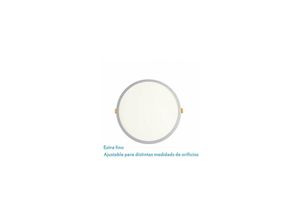 8435684312217 - Fabrilamp - Downlight 15w 4000k weiß Lejania 1x175x175 cm 1425lm Einbau verstellbar Schnitt 5-16d