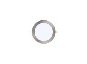 8435684312354 - Fabrilamp - Obsidian Downlight 24w 65000k Nickel rund 25x30x30 cm Schnitt 275 cm