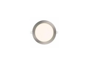 8435684312378 - Fabrilamp - Obsidian Downlight 24w 4000k Nickel rund 2040lm 25x30x30 cm Schnitt 275 cm