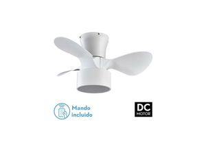 8435684314853 - Fabrilamp - DC-Deckenventilator Kos Weiß 24W 3 Flügel