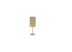 8435684314921 - Fabrilamp - Tischlampe Sibila 1xe14 Leder Sand 46x15x15 cm