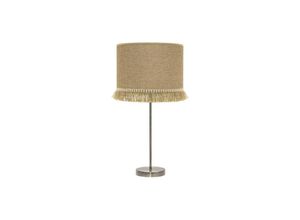 8435684314945 - Fabrilamp - Tischlampe Alto Sibila 1xe27 Leder Sand 62x30x30 cm