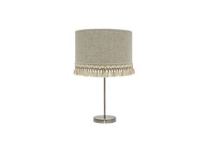 8435684315140 - Fabrilamp - Tischlampe Alto Vera 1xe27 Leder beige 62x30x30 cm