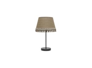 8435684315300 - Fabrilamp - Tischlampe Ada 1xe14 Schwarz Sand 43x25x25 cm