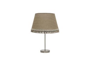 8435684315317 - Fabrilamp - Tischlampe Alto Ada 1xe27 Leder Sand 63x35x35 cm