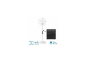 8435684318356 - Fabrilamp - DC-Solar-Standventilator Clima White 30 w mit usb