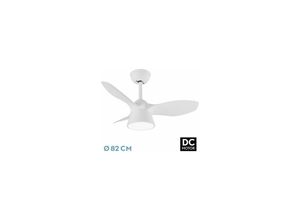 8435684337265 - Fabrilamp - Kubischer DC-Ventilator 36 w Weiß 3 Flügel