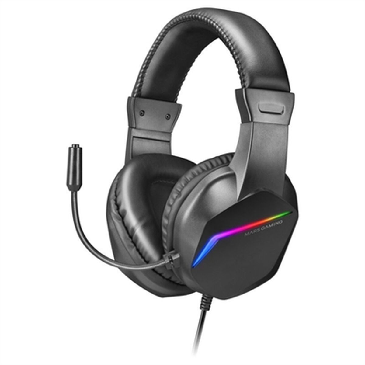 8435693101475 - Gaming-Kopfhörer mit Mikrofon MH122 Schwarz 8435693101475 - Gaming-Kopfhörer mit Mikrofon MH122 Schwarz