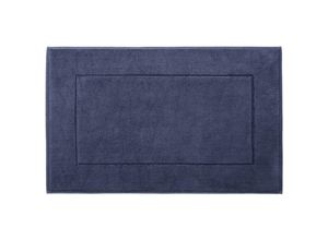 8435698805972 - - 50 x 80 cm Badezimmer Teppich 100% Baumwolle 1450GSM Navy Haus