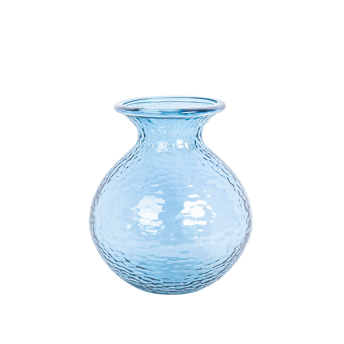 8435700815463 - Blumenvase Blau Recyceltes Glas Bereich 29 x 33 x 29 cm