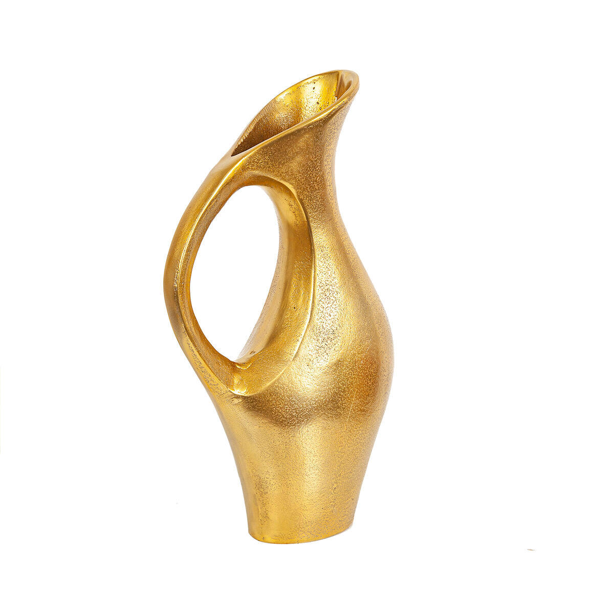 8435700816460 - Blumenvase Gold Aluminium 24 x 42 x 11 cm Mit Griff