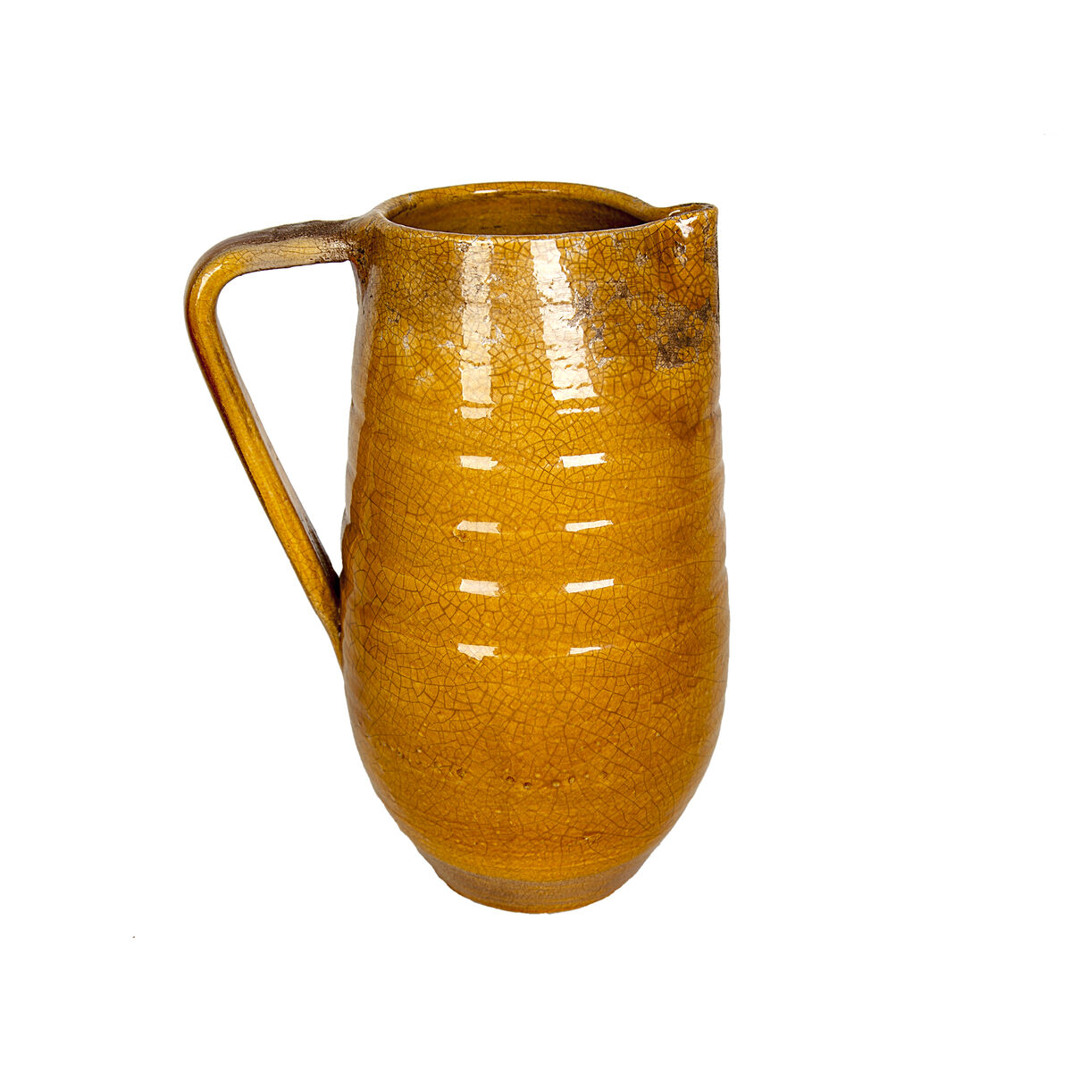 8435700818983 - Vase Senf aus Keramik 23 x 34 x 16 cm