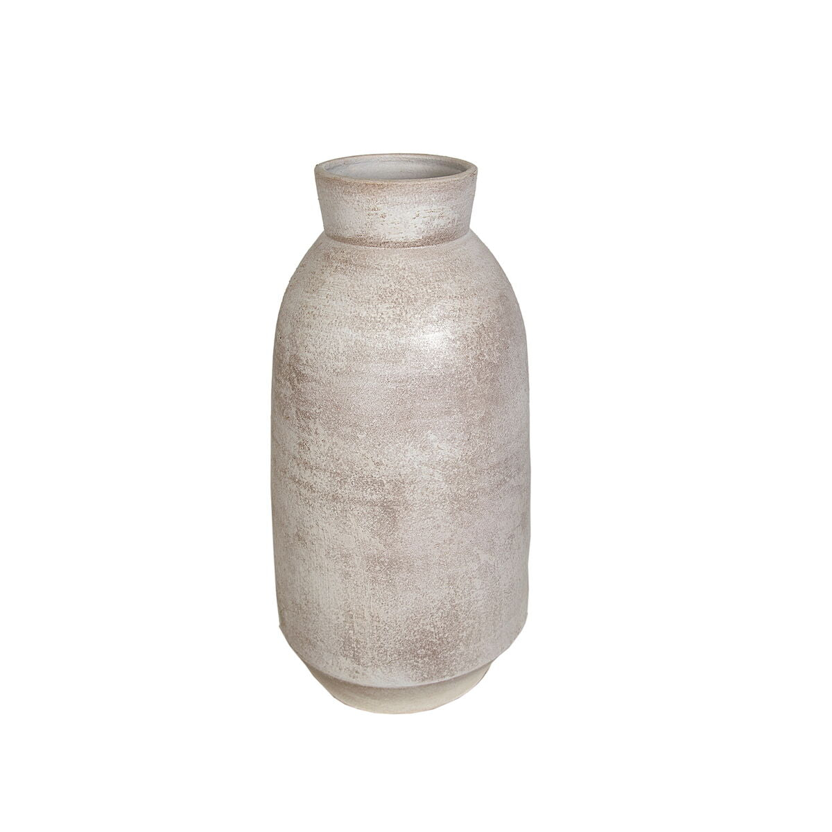 8435700819102 - Blumenvase Grau aus Keramik 18 x 40 x 18 cm