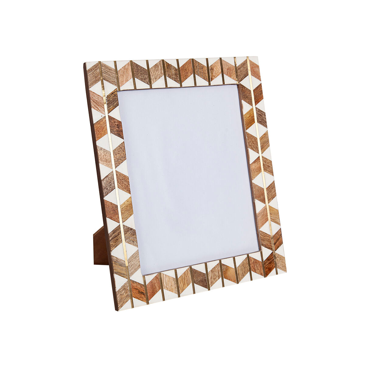 8435700820931 - Fotorahmen Braun Beige Holz Harz 20 x 25 x 1 cm