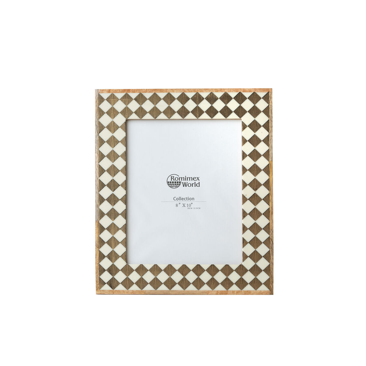 8435700821754 - Fotorahmen Braun Holz Harz Knochen 24 x 34 x 3 cm 8435700821754 - Fotorahmen Braun Holz Harz Knochen 24 x 34 x 3 cm