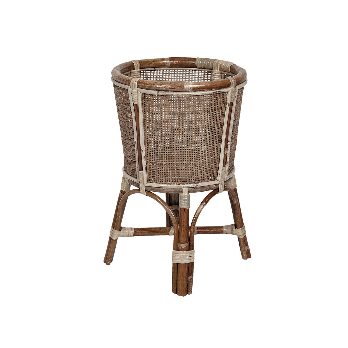 8435700828869 - Blumentopf natürlich Rattan 38 x 65 x 38 cm Beine