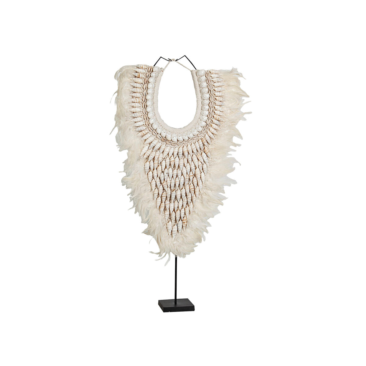 8435700829668 - Deko-Figur Weiß Muschelkette 40 x 60 x 15 cm 8435700829668 - Deko-Figur Weiß Muschelkette 40 x 60 x 15 cm