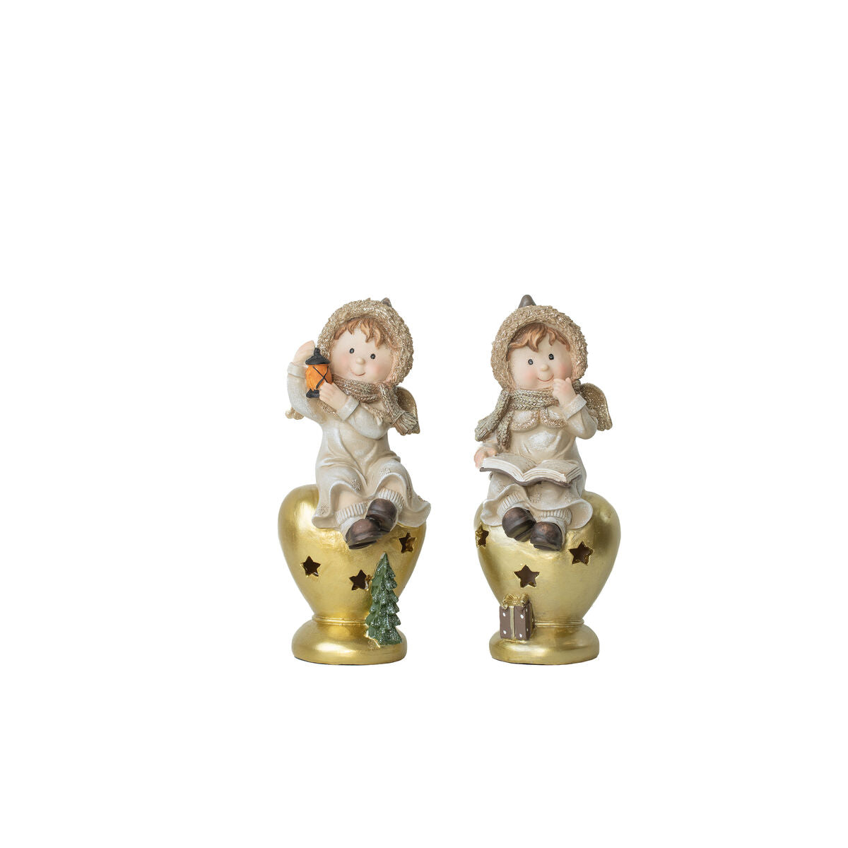 8435700830459 - Figurensatz Bunt Herz Mädchen 12 x 28 x 13 cm 2 Stücke