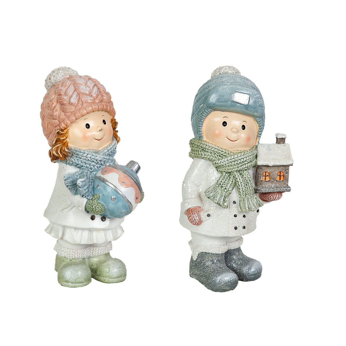 8435700830497 - Set of Figures Multicolour Resin Pair Toys 14 x 26 x 13 cm (2 Pieces)