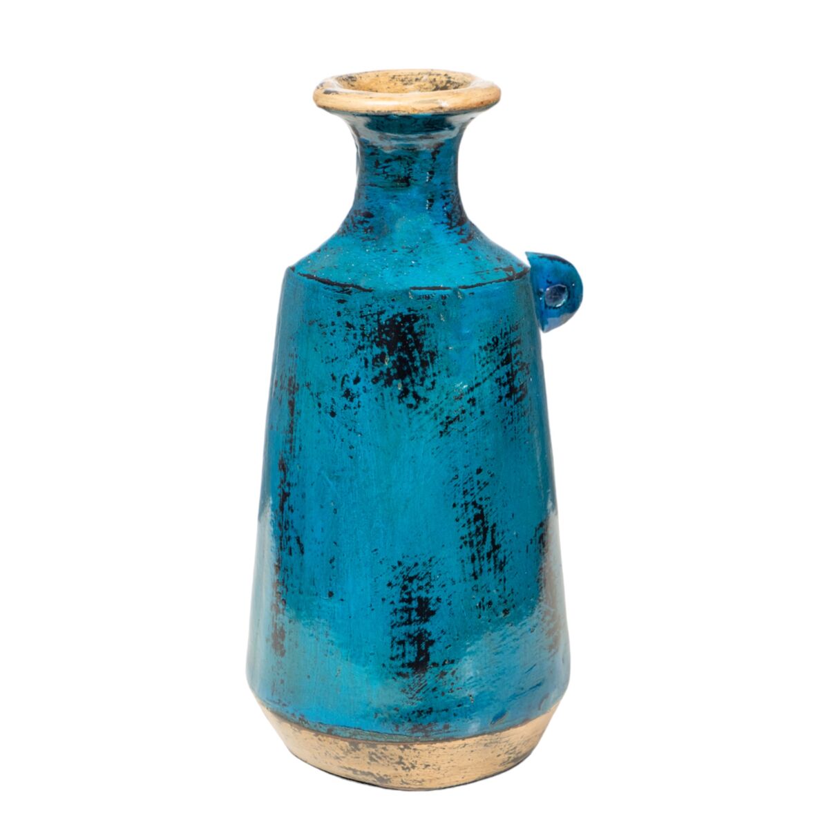 8435700833801 - Vase Blau Keramik 15 x 30 x 15 cm