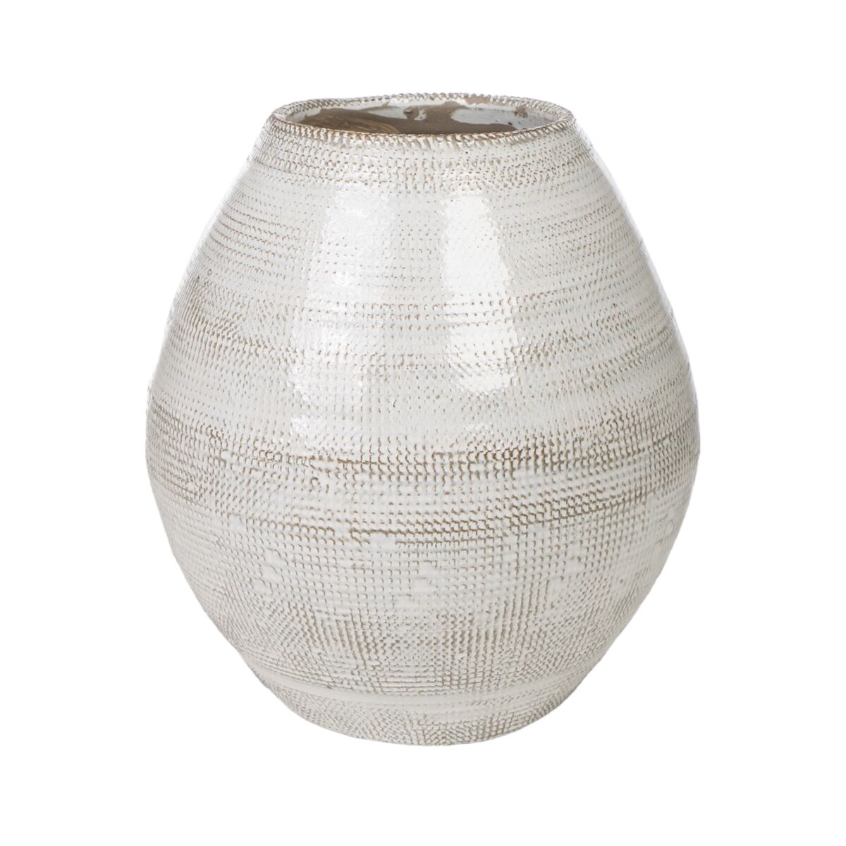 8435700835294 - Blumenvase Beige Terrakotta 26 x 30 x 26 cm