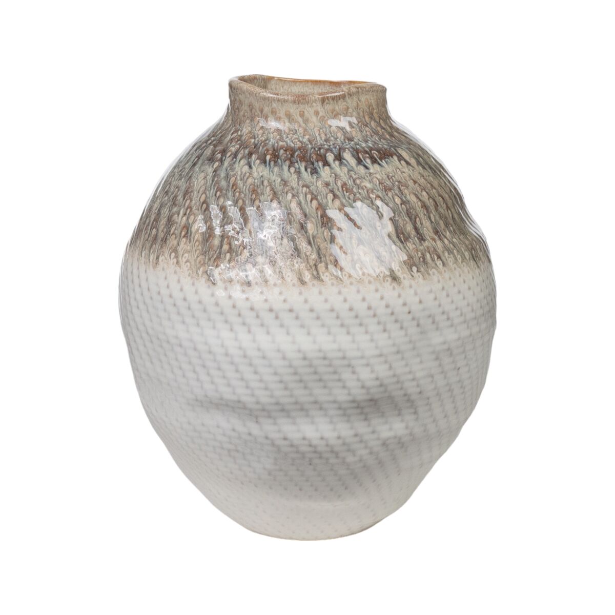 8435700842049 - Vase Beige Porzellan 26 x 31 x 26 cm