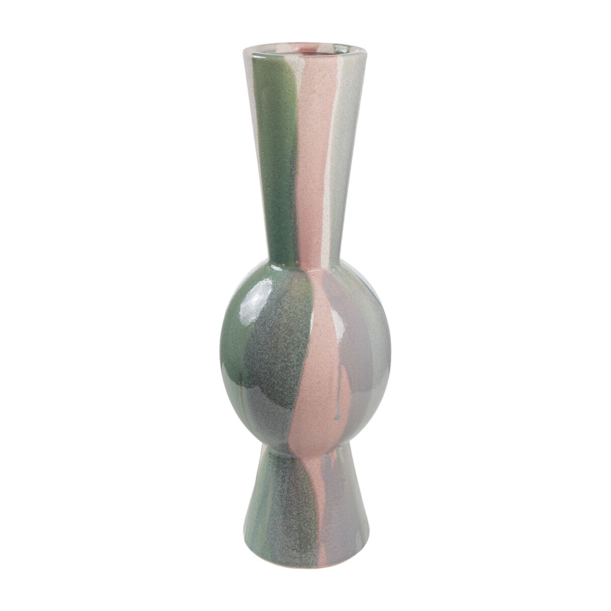 8435700845125 - Blumenvase Bunt aus Keramik 16 x 48 x 16 cm